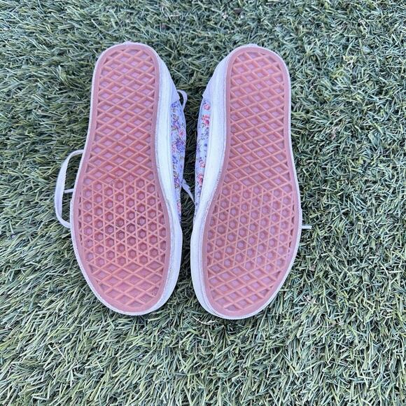 NWOB Vans Sk8 Low Vintage Floral Print Shoe US Size: 5.5 women/teens spring - Picture 6 of 7